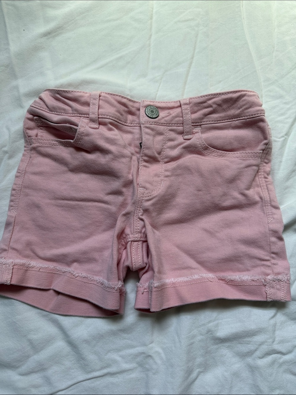 GAP Light Pink Cotton Stretch Girls' Shorts
